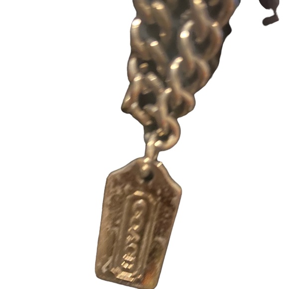 Coach Sateen Signature Shoulder Bag Black No -12675 - Picture 9 of 14